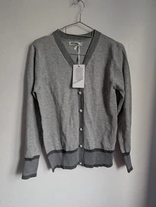 Grace Karin Grey Long Sleeve Cardigan Size S Bnwt (T33) - Picture 1 of 8