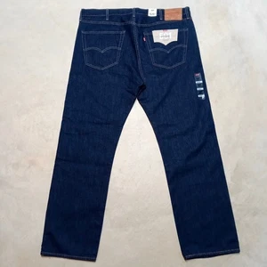 Neu mit Etikett Levi's 501 Original Big E Jeans Größe 40 x 32 gerade Passform Denim Knopfleiste - Bild 1 von 13