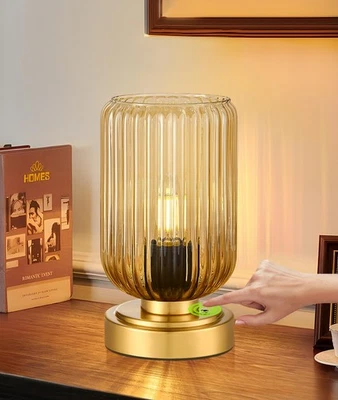 Table Lamp for Bedroom, Cordless Small Bedside Lamp, Touch Dimmable Rechargea... - Image 1 of 4