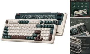 K98 Wireless Mechanical Keyboard, Triple Mode BT/2.4G/USB-C Custom Keyboard, - Picture 1 of 7