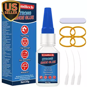 Shoe Glue 30 G, Shoe Glue Sole Repair Instant, for Rubber Soles, Boots, Sneak... - Picture 1 of 1