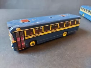 Vintage 1980's Model Linlithgow Bluebird Scottish Bus (ULS 318T) By Walter Alexa - Picture 1 of 7