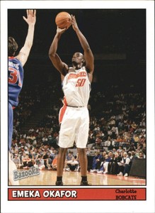 2005-06 Topps Bazooka Minis Charlotte Bobcats Basketball Card #70 Emeka Okafor