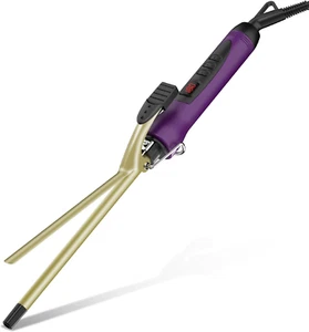 DSHOW dünne Lockenzange, professionelle Lockenzange für kurze Haare, 18 Wärme für