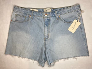 universal thread Denim boy shorts 16/33R Vintage Midi Blue Women's - Picture 1 of 4