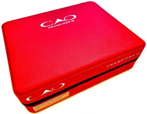 CAO Red Cigars Faux Leather Travel Case, Holds 10+ Cigars - Picture 1 of 6