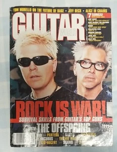 Guitar World Magazine February 2001 The Offspring Alice In Chains Slayer Staind - Picture 1 of 1