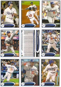 2012 Topps Los Angeles Dodgers Complete Team Set OD + S1 + S2 + Update (45) - Bild 1 von 1
