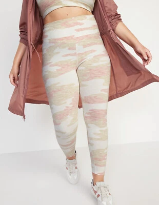 Antiguo Azul Marino Para Mujer Talla XS ~ Cintura Extra Alta PowerChill 7/8 Legging Bolsillo... Nuevo Con Etiquetas Foto 1 de 4