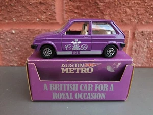 Corgi Austin Metro 1/36 - Royal Wedding 1981 BOXED - Picture 1 of 2