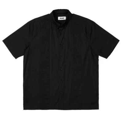 Camisa Palace Skateboards Palabera en Negro Para Hombre Talla XL Manga Corta Abotonada Foto 1 de 4