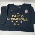 NIKE DRI-FIT US Soccer World Champions 2019 T-Shirt MEN&#39;S Small Athletic Cut USA