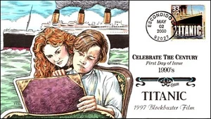 Scott 3191l 33 Cents Titanic Movie Collins Hand Painted FDC - Picture 1 of 2