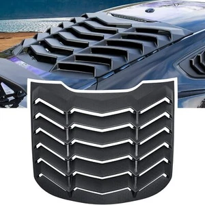 Rear Window Louvers Windshield Sun Shade Cover fit for Ford Mustang 2015-2021 - Picture 1 of 11