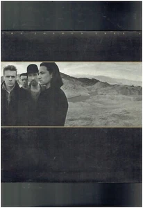 U2 THE JOSHUA TREE VINYL ALBUM WITH LYRIC INNER 1987 - Foto 1 di 2