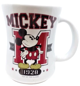 Taza de té de café blanca de primera clase de la Universidad Disney Store Mickey Mouse 1928 - Imagen 1 de 12