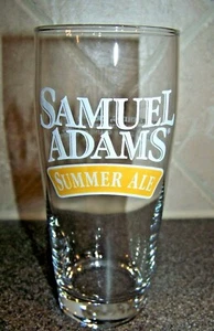 Bicchiere pinta birra Samuel Adams SUMMER ALE Boston Massachusetts Brewery Sam Adams - Foto 1 di 4