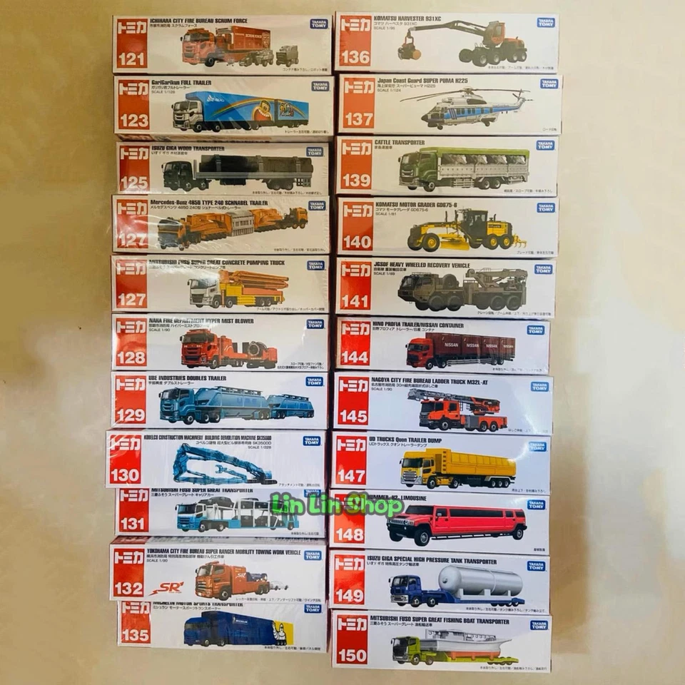 Tomica Takara Tomy No.120-150 Long Vehicle Model Collect Diecast Toy Lot Choose - Image 1 of 1