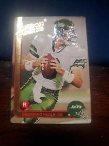 Browning Nagle RC 1991 Action Packed Rookie Update Jets #28  - Picture 1 of 2