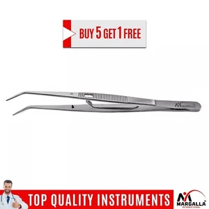 Dental Medical Cotton & Dressing Soft Tissue Surgical Forceps Pliers Tweezers - Picture 1 of 3