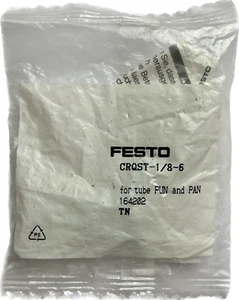1x FESTO 164202 T-Steckverschraubung CRQST-1/8-6 Edelstahl 1 Stück NEU OVP - Bild 1 von 5