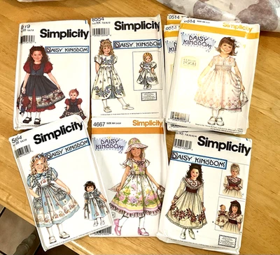 Daisy Kingdom Simplicity UNCUT Patterns- 6 Styles To Choose From - Image 1 of 4