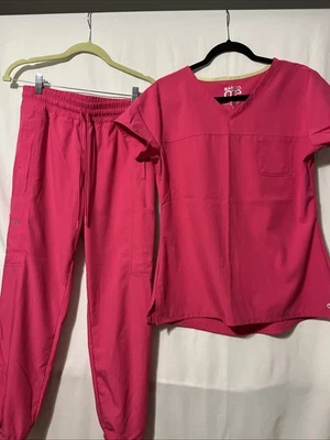 Conjunto de pantalones de chándal pequeños Barco One Element rosa intenso top pequeño Foto 1 de 4
