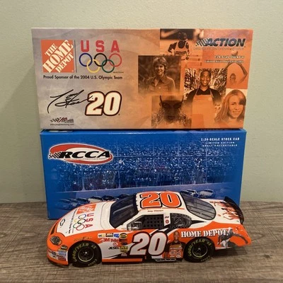 Tony Stewart Home Depot Olympics 2004 #20 acción diecast 1/24 Foto 1 de 4