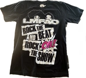 LMFAO Party Rock Original Kleidung T-Shirt Erwachsene Medium Band Grafik Made in USA - Bild 1 von 8