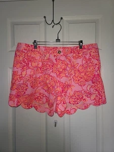 NWT Lilly Pulitzer Buttercup Shorts Sz 16 Mandevilla Bay  #002150 - Picture 1 of 9