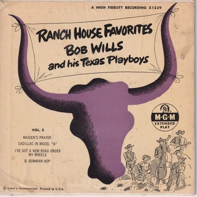 BOB WILLIS “Ranch House Favourites Vol 3” MGM EP (1956) - Image 1 of 4