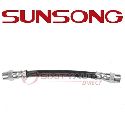 Sunsong Rear Inner Brake Hydraulic Hose for 1985-1992 Volkswagen Golf 1.6L uy Foto 1 de 4