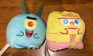 Teeturtle Spongebob Plushiverse & Reversible Plankton Plush (NW/OT) - Picture 1 of 6