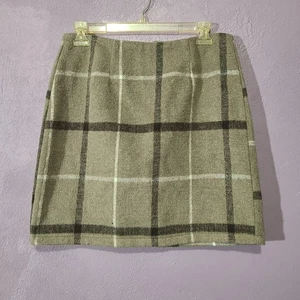 Potter's Pot Fuzzy Soft Plaid Women's Mini Skirt M - Picture 1 of 6