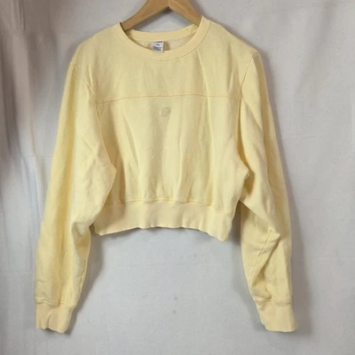 Victoria's Secret розовый женщин укороченный толстовка желтый размер M средний - Изображение 1 из 4