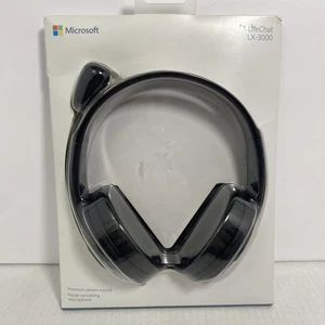 Microsoft LifeChat LX-3000 USB Headset Noise Cancelling Mic New Sealed Box - Picture 1 of 6