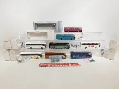 8X Wiking H0 1:87 Autobus MB O 404 RHD: 714 51 + 714 02 Ecc Mint + Box #DG84-1 - Immagine 1 di 4