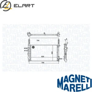 RADIATOR ENGINE COOLING 350213162900 FOR OPEL MOKKA/X CHEVROLET TRAX 1.4L 4cyl - Picture 1 of 6