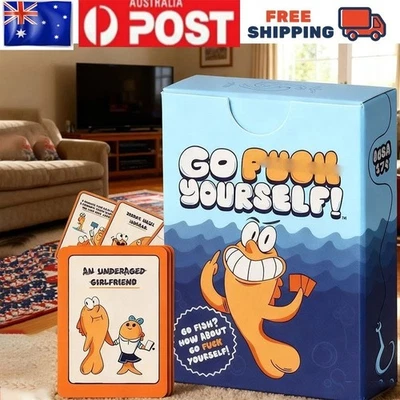 Go Fuc Yourself Card Game, The Adult Go Fish Game You've Always Wanted Hilarious - image 1 of 4