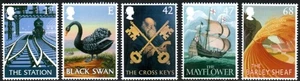 Großbritannien Briefmarke 2148-2152 - 2003 Europa, Kneipenschilder - Bild 1 von 1
