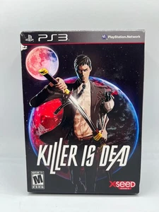 Killer is Dead Edizione Limitata PS3 PlayStation 3 Completo CIB con Libro e CD - Foto 1 di 8