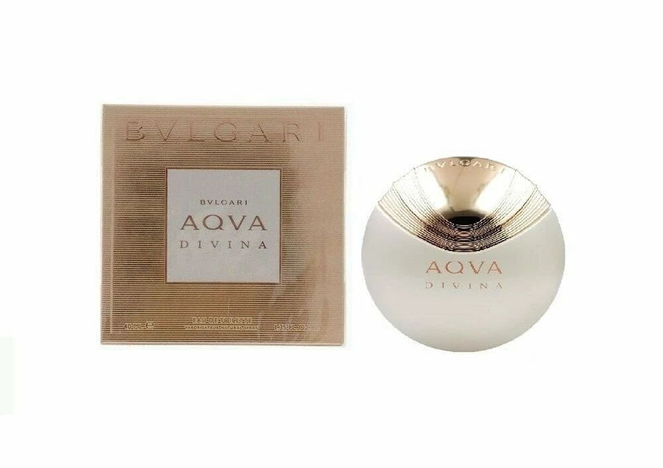 Bvlgari Aqva Aqua Divina 1,35 oz Eau de Toilette spray perfume feminino 40 ml novo na caixa - Imagem 1 de 1