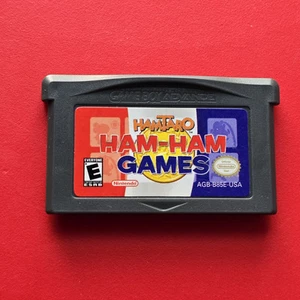Hamtaro: Ham-Ham Games Game Boy Advance Nintendo GBA Authentic Saves Puzzle - Picture 1 of 10