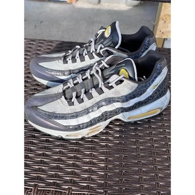 Nike Air Max 95 OG Sneakers Gray Yellow Mens Size 11 BQ6523-001 - Image 1 of 4