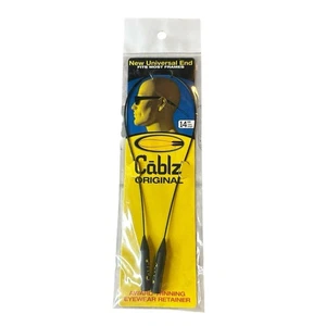 Retenedor de gafas original Cablz se adapta a la mayoría de los marcos de 14" de longitud de cable - Imagen 1 de 7