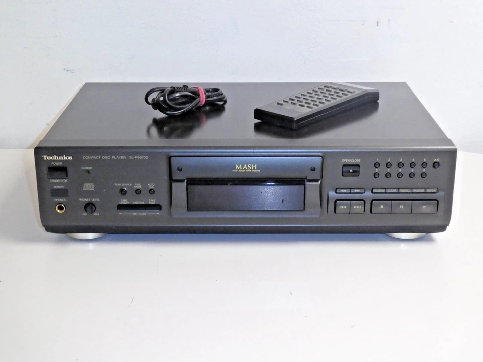 Technics SL-PS670D High-End CD-Player inkl. FB, 2 Jahre Garantie - Bild 1 von 4