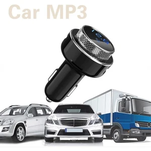 Bluetooth 5.0 Auto FM-Transmitter MP3-Player Radio USB-Ladegerät Adapter - Bild 1 von 17