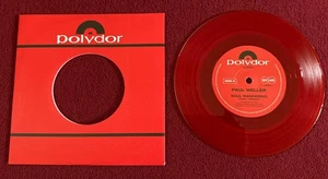 Paul Weller Soul Wandering RED Vinyl 7" RSD 2024 - B Side - Rise Up Singing New - Picture 1 of 1