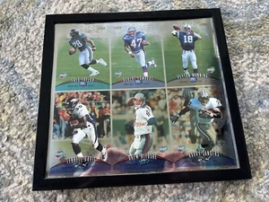 1998 Topps Finest Football Jumbo Uncut Proof Sheet Peyton Manning RC SB XXXIII - Picture 1 of 4