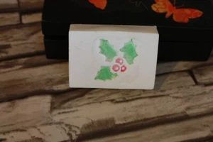 Holly Tree soap stamp - Picture 1 of 2